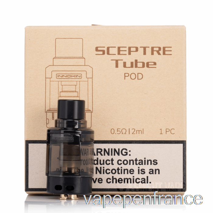 Innokin Sceptre Tube Dosettes De Remplacement 2 Ml Dosettes Rechargeables Stylo Vape